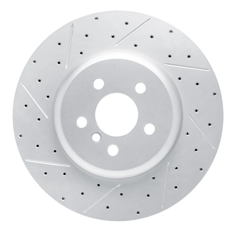 DFC 17-26 BMW X5 Front Left Drilled & Slotted Geoperformance Rotor