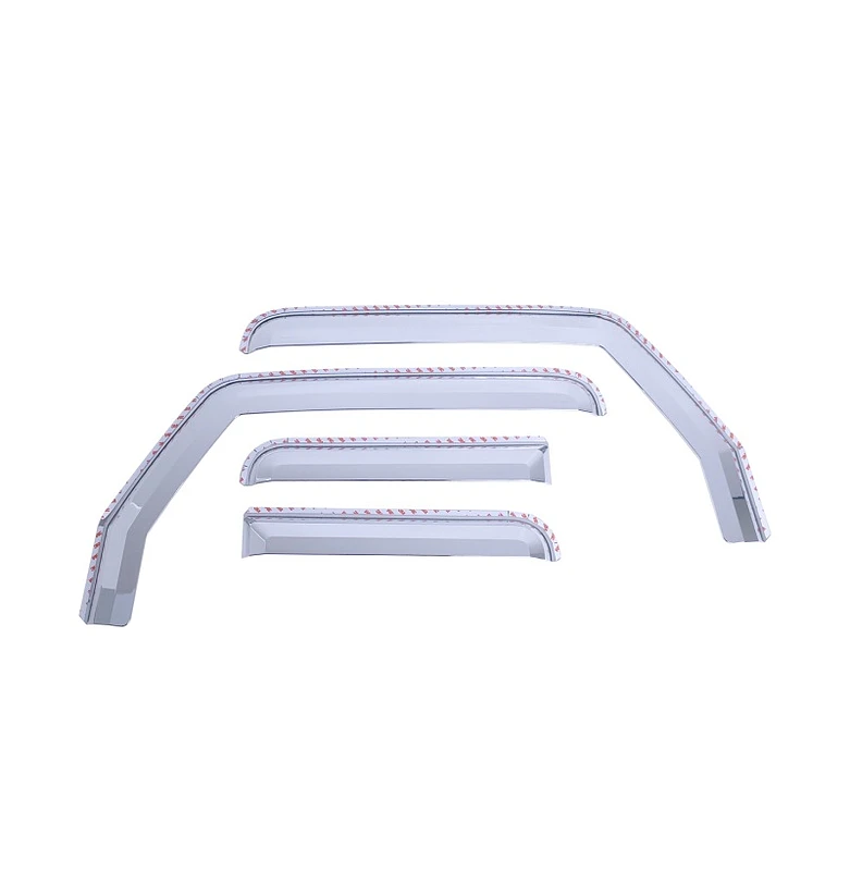 Putco 20-21 Jeep Gladiator JT/JL Element Chrom Fenster-Visier (Set aus 4)