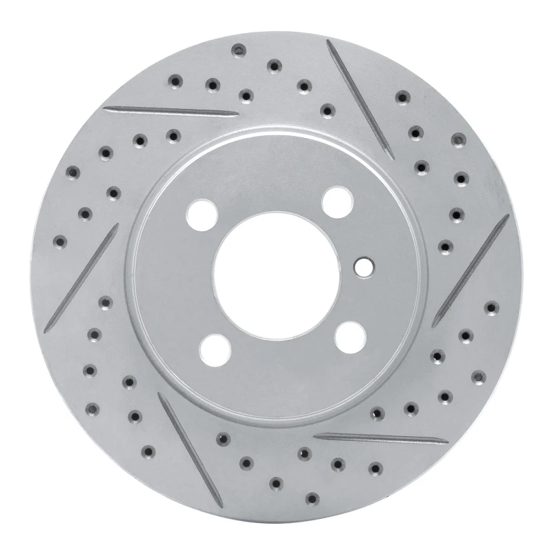DFC 84-91 BMW 325E Front Right Drilled & Slotted Geoperformance Rotor