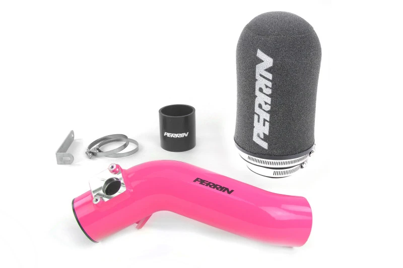 Perrin Cold Air Intake for 18-21 Subaru STI - Hyper Pink