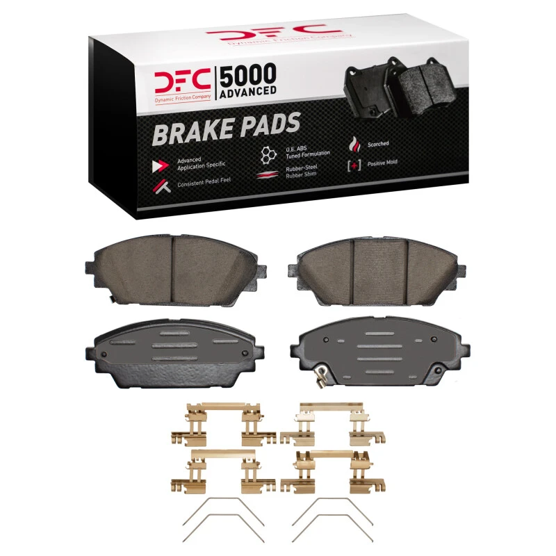 DFC 14-25 Mazda 3 Front 5000 Advanced Ceramic Brake Pads and Hardware Kit