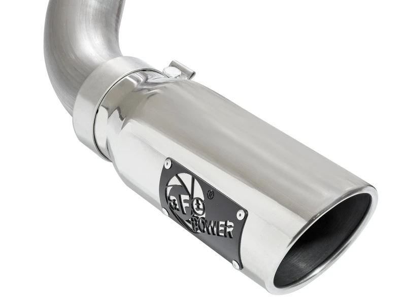 aFe MACHForce XP Auspuff-System Cat-Back Polierte Endrohre 09-17 GM Silverado 1500 4.3/5.3L RegCab SB/LB