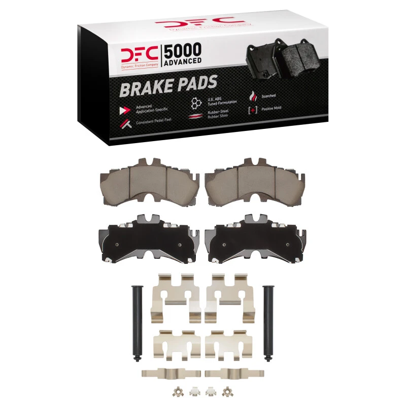 DFC 21-25 Lexus LS500 Front 5000 Advanced Ceramic Brake Pads and Hardware Kit