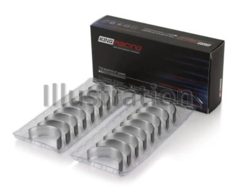 King Engine Bearings ChevrolET BBC 369-502 Gen Iv/V/Vi (Größe STDX) Pleuelzapfenlagersatz