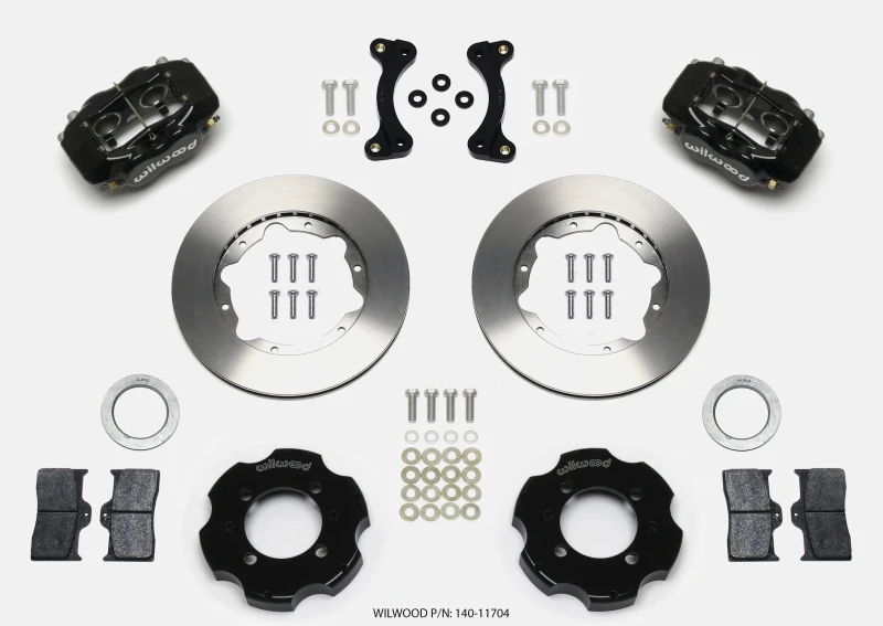 Wilwood Forged Dynalite Front Hat Kit 11,00 Zoll 95-05 Miata