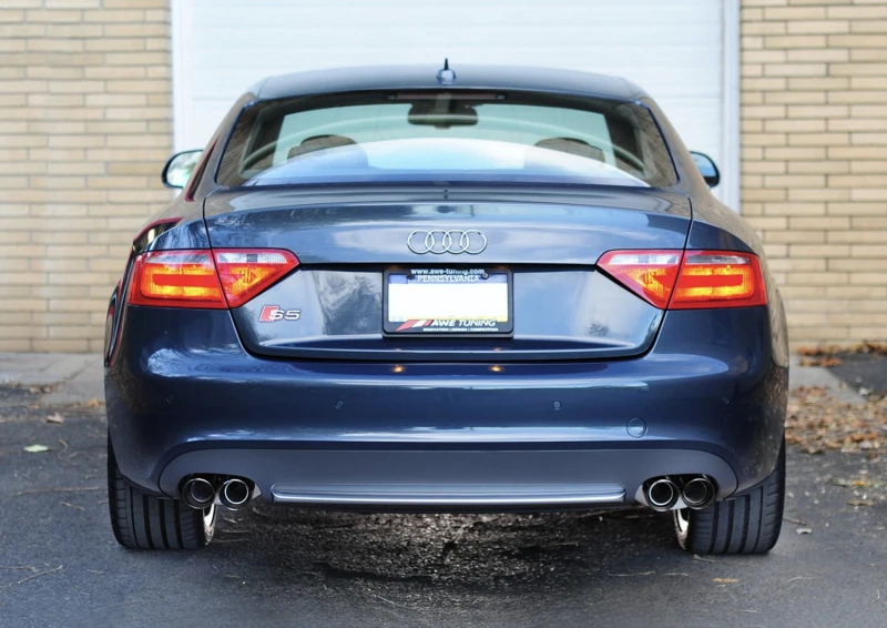 AWE Tuning Audi B8 S5 4.2L Touring Edition Abgasanlage - Diamantschwarze Endrohre