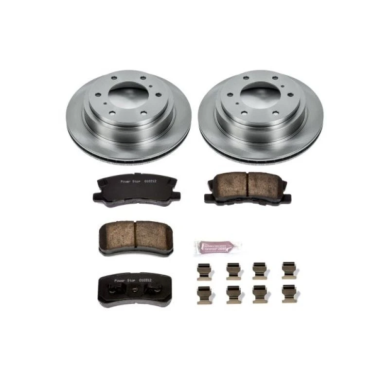 Power Stop Rear Autospecialty Brake Kit for 01-06 Mitsubishi Montero