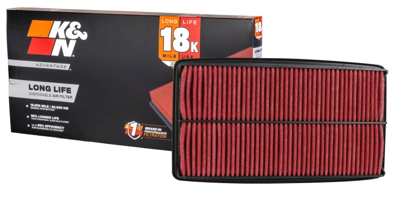 K&N Hon Odyssey 05-10 Pilot 09-10 3.5L V6 Air Filter