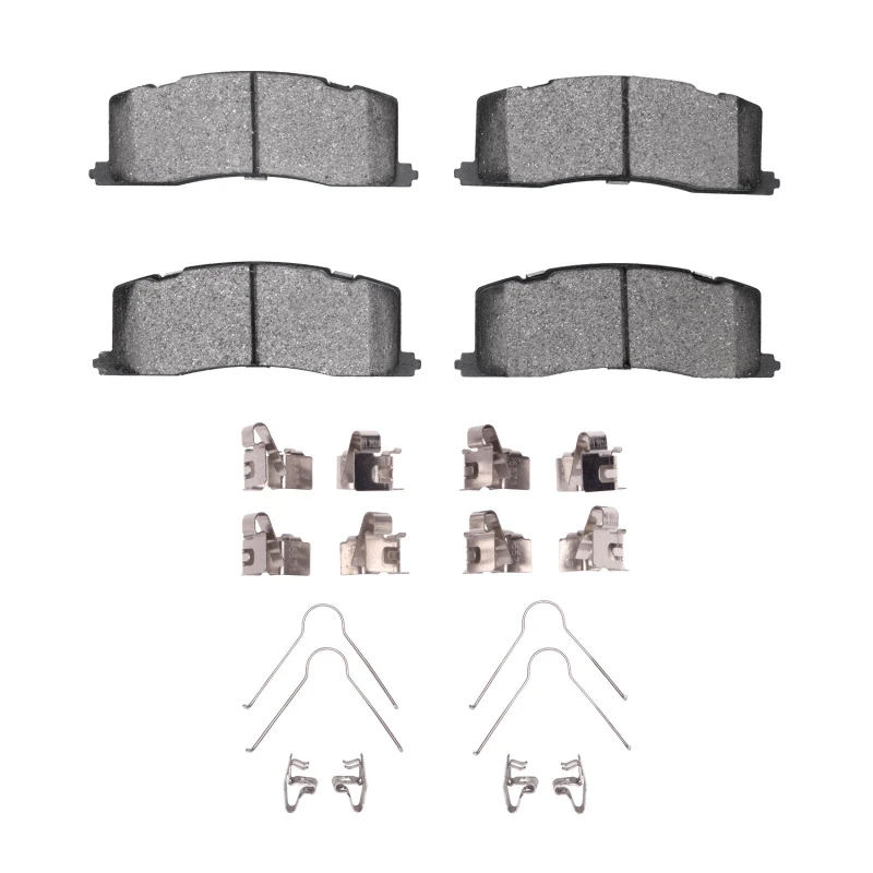 DFC 91-97 Toyota Previa Rear 5000 Advanced Ceramic Brake Pads and Hardware Kit