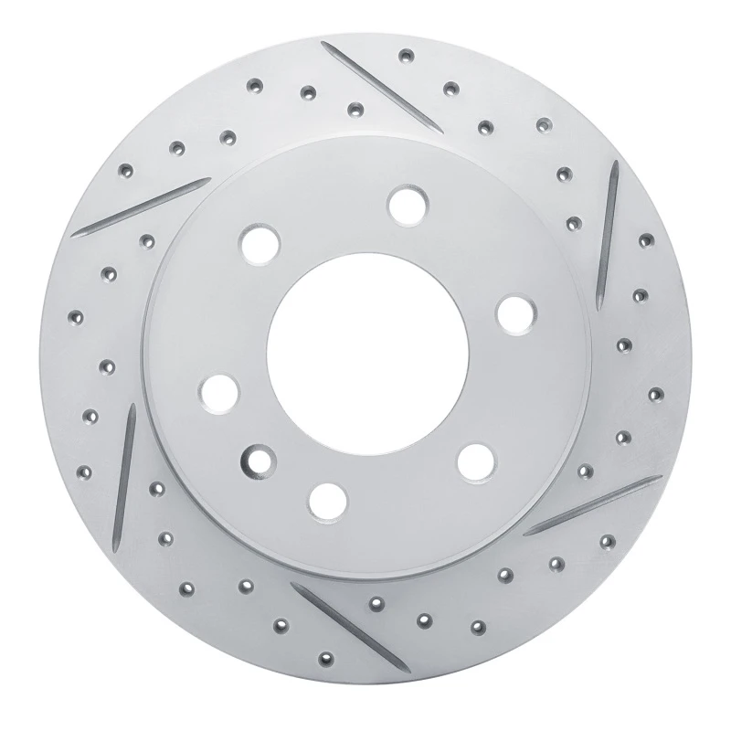 DFC 19-25 Freightliner Sprinter 2500 Rear Right Drilled & Slotted Geoperformance Rotor