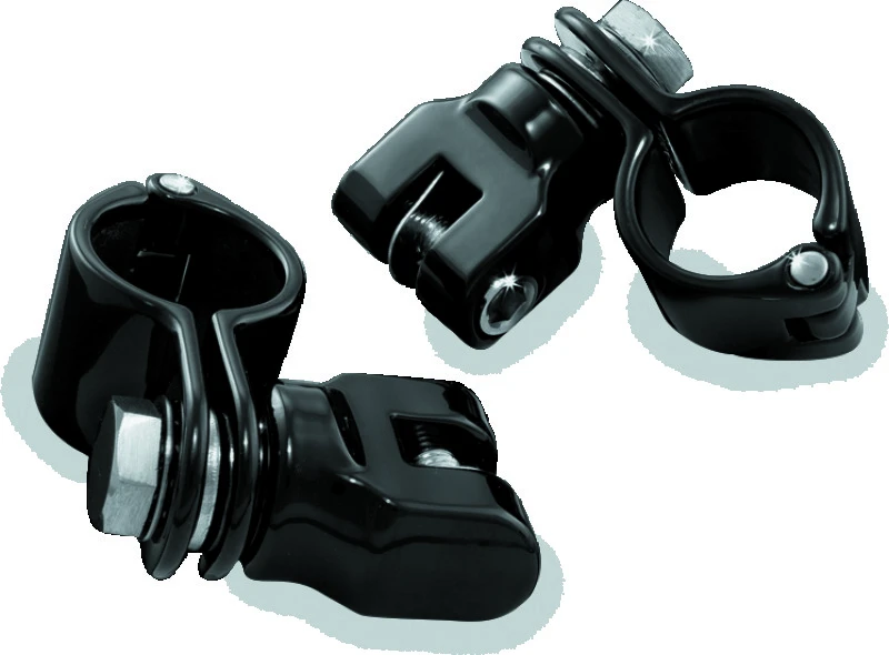 Kuryakyn 1-1/4 Zoll Magnum Quick Clamp mit Clevis in Schwarz