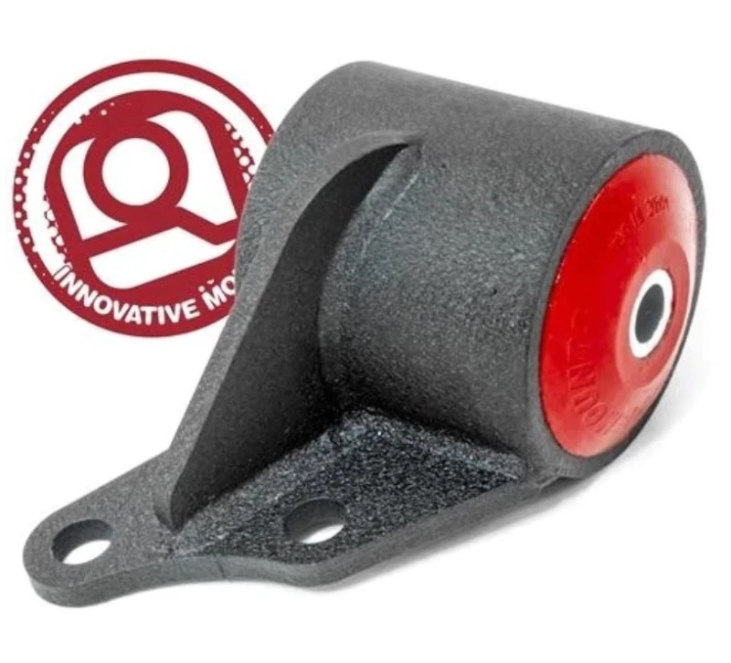 Innovative 90-93 Acura Integra B-Series Black Aluminum Mount 75A Bushing - LH Motorhalter