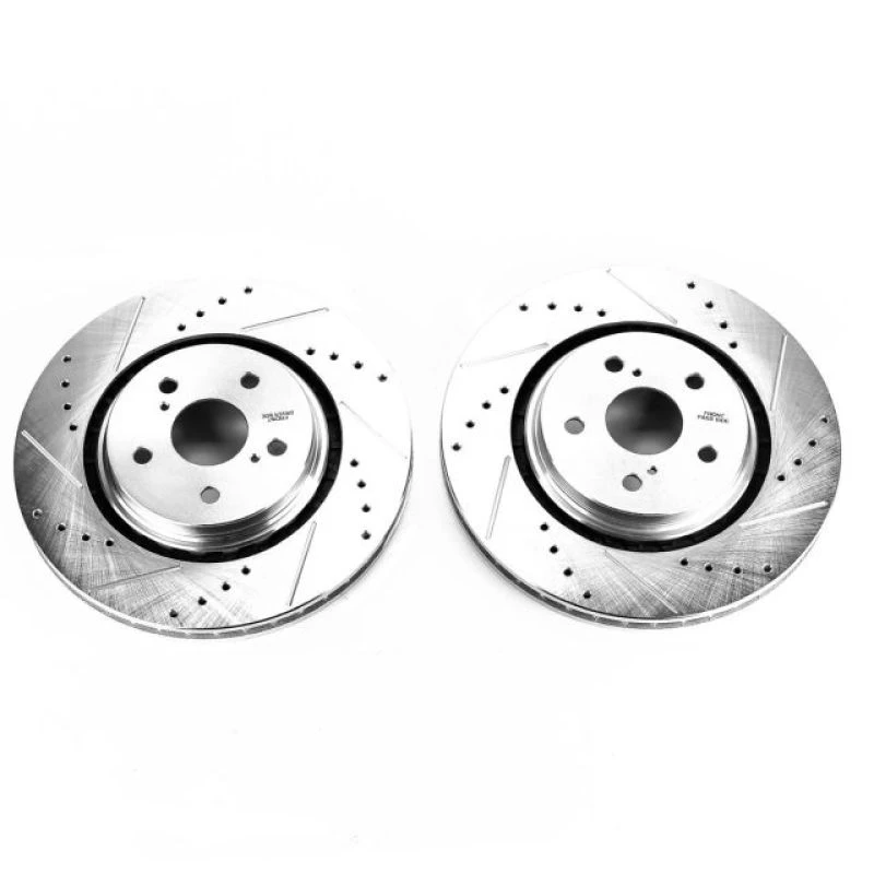 powerstop_JBR1736XPR-679459bfee742 Power Stop 16-19 Lexus RX350 Front Evolution Drilled & Slotted Rotors - Pair