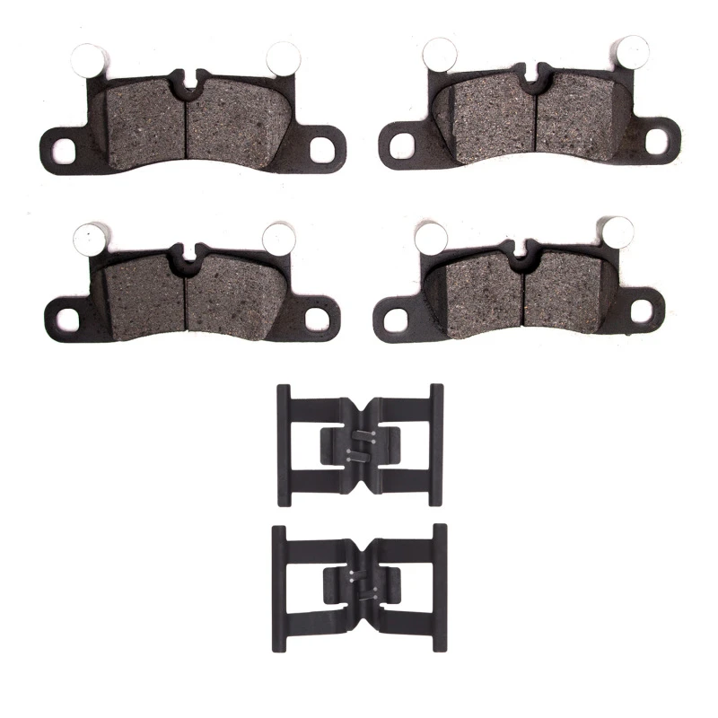 DFC 12-23 Porsche Boxster Rear 5000 Advanced Low Metallic Brake Pads and Hardware Kit