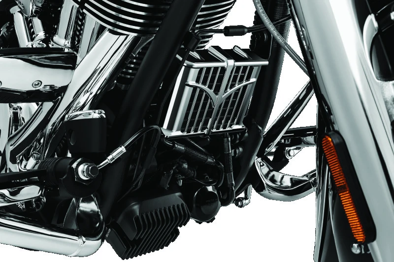 Kuryakyn Öl-Kühlerabdeckung für 2014–2023 Indian Modelle Chrom