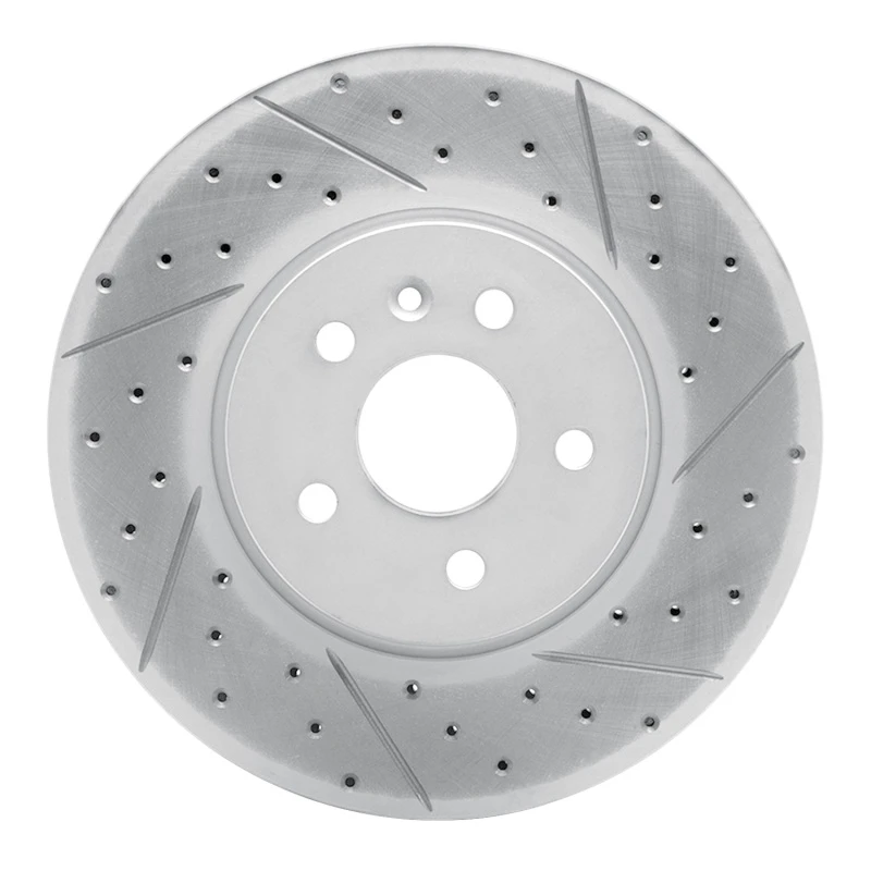 DFC 13-22 Buick Encore Front Right Drilled & Slotted Geoperformance Rotor
