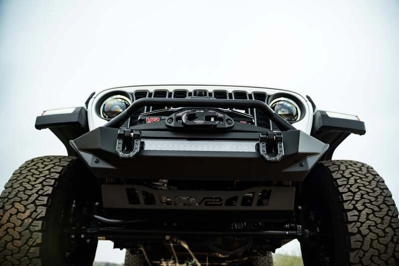DV8 Offroad 07-23 Jeep Wrangler JK/JL & Gladiator JT FS-1 Series Stubby Front Bumper