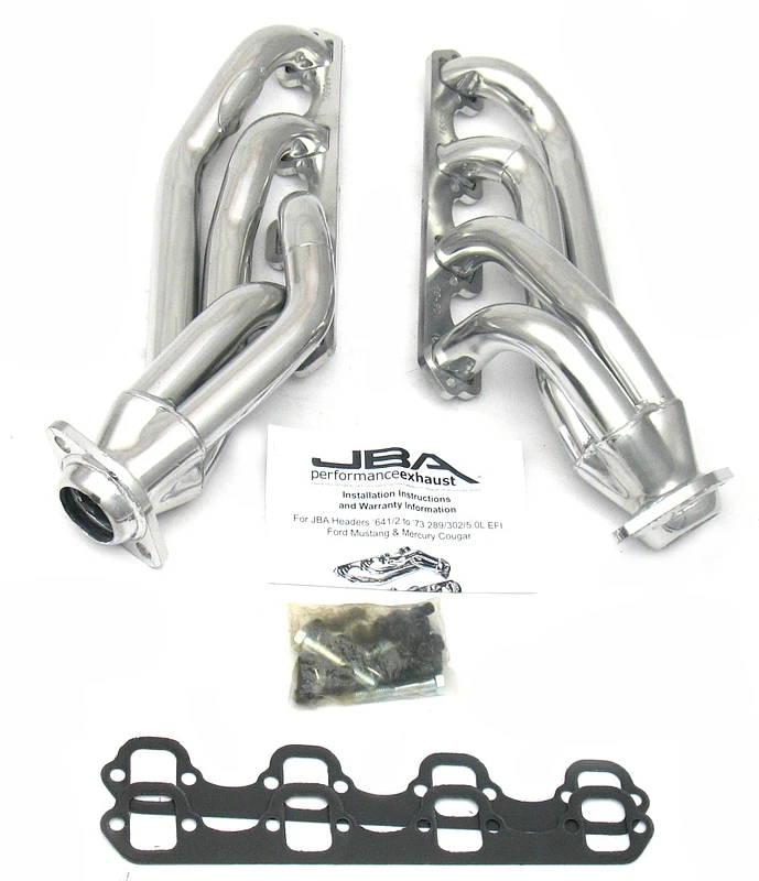 JBA Mid Length Header for 65-73 Ford Mustang 260-302 SBF