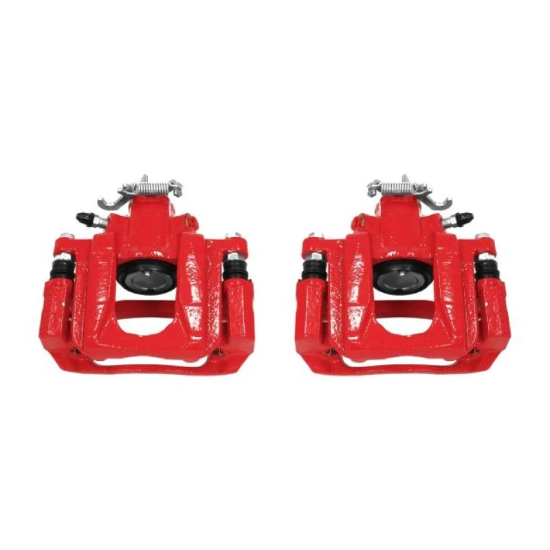 Power Stop 08-16 Chrysler Town & Country Rear Red Calipers w/Brackets - Pair
