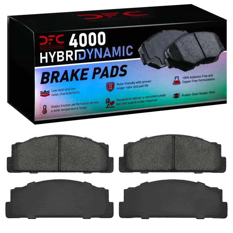 DFC 66-73 Fiat 124850 Front 3000 Semi-Metallic Brake Pads