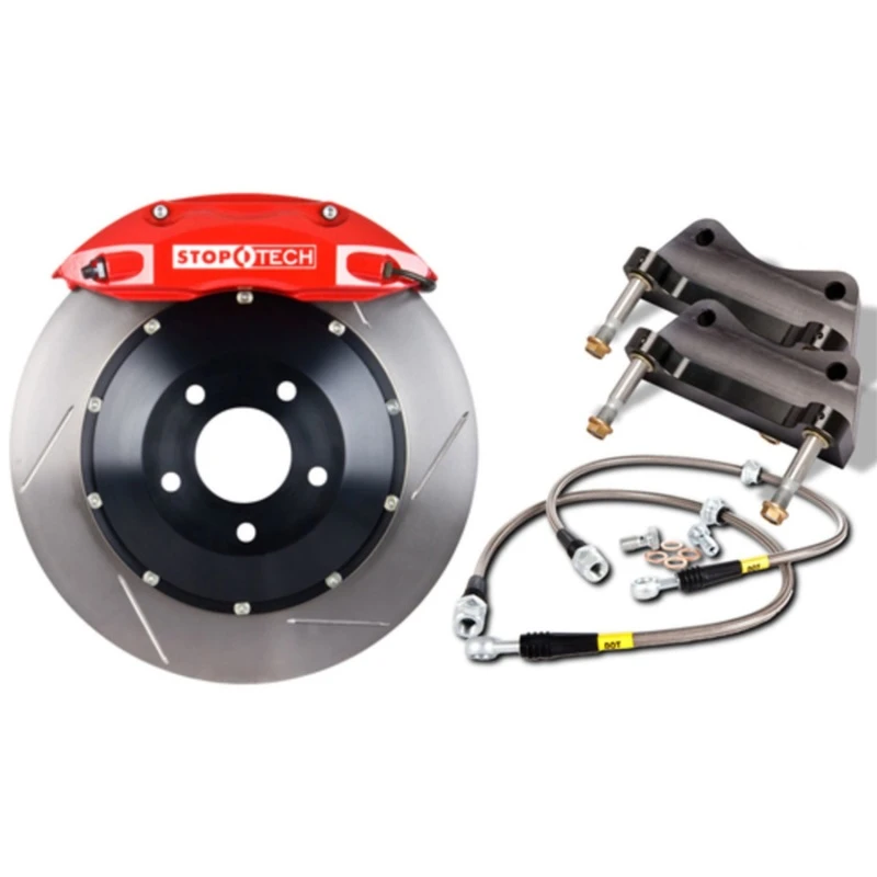 stoptech_83.625.004G.71-6797602f8dfed StopTech 92-00 Lexus SC300 Rear BBK Red ST-60 Calipers Slotted 355x32mm Rotors/Pads/SS Line