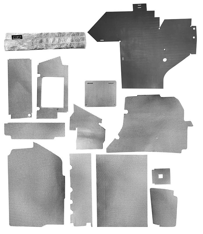 DEI 14-22 Kawasaki Teryx SXS Hitzeschild-Kit