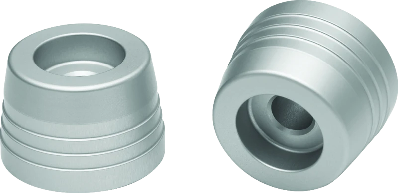 Kuryakyn Lodestar Handlebar Slider Silber für BMW Motorräder