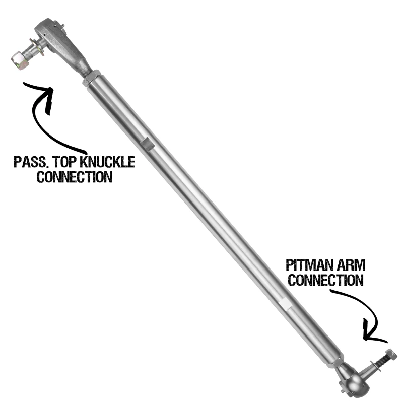 Rock Krawler Front Top Mount Drag Link für Jeep Wrangler JK/JKU