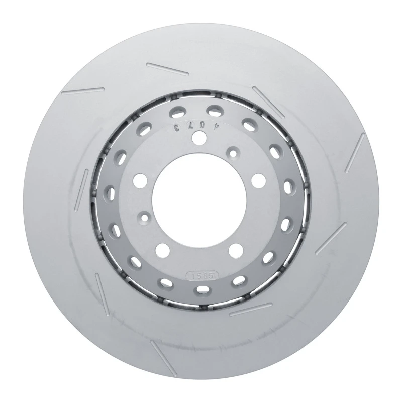 DFC 10-16 Porsche Panamera Right Front Slotted Hi-Carbon Alloy Geomet Coated Rotor