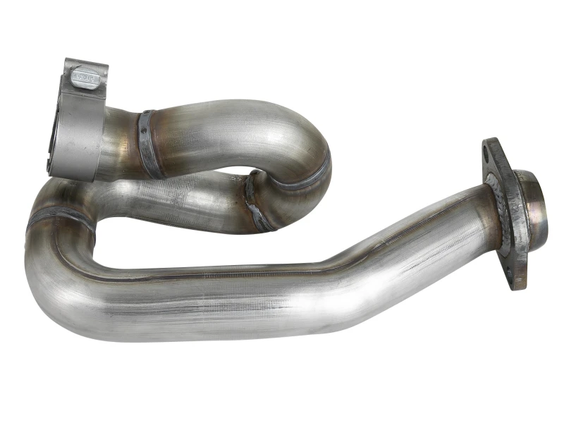 aFe POWER Twisted Steel Loop Relocation Pipe 2018 Jeep Wrangler (JL) V6-3.6L