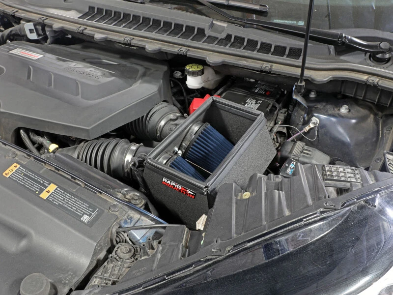 Rapid-Induktions-Kaltluft-Ansaugsystem mit Pro 5R-Filter 19-20 Ford Edge V6 2.7L (tt)