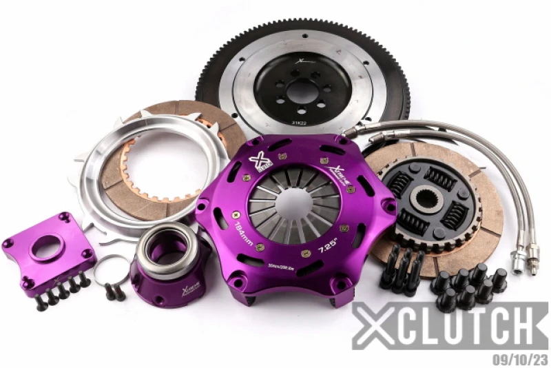 XClutch 7.25in Twin Sprung Ceramic Clutch Kit for 07-17 Mitsubishi Lancer EVO X 2.0L