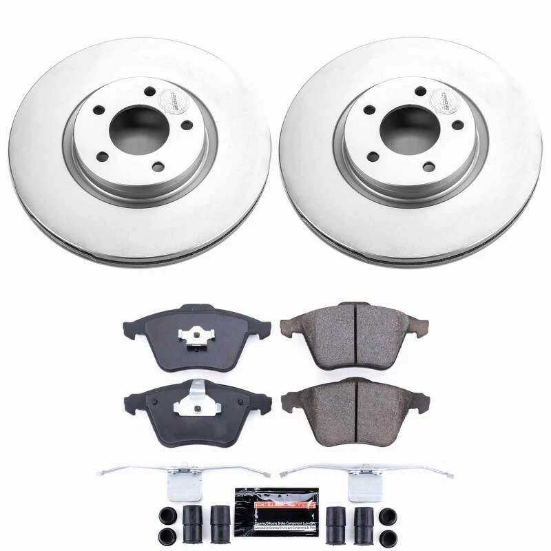 Power Stop 07-13 Mazda 3 Front Z23 Coated Brake Kit