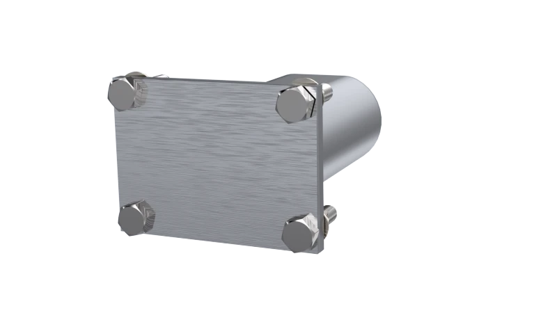 QTP 3in Weld-On QTEC Low Profile Conncetion Oval Tube Kit
