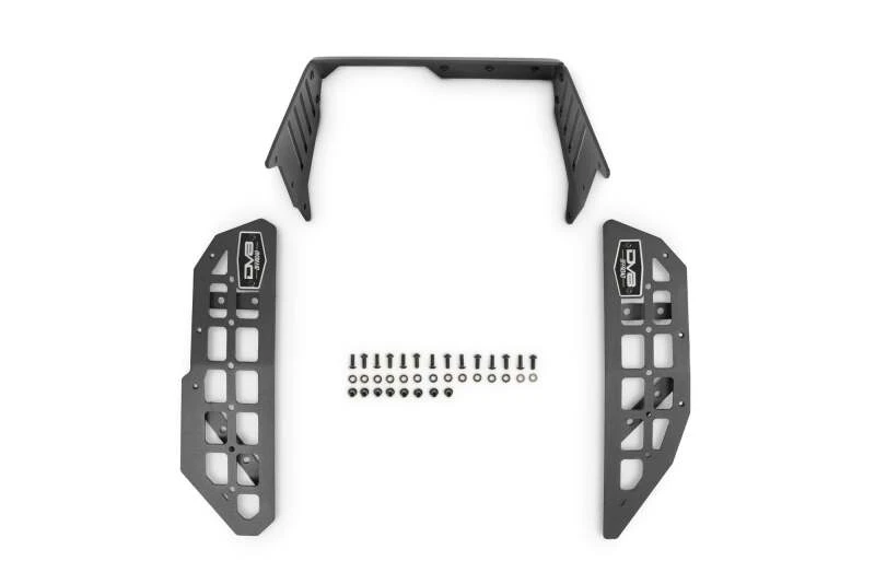 DV8 07-18 Jeep Wrangler JK Center Console Molle Panels & Device Bridge
