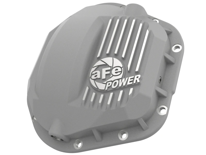 aFe Street Series Dana 60 Vorderachs-Differential-Abdeckung Raw mit bearbeiteten Rippen 17-20 Ford Trucks (Dana 60)