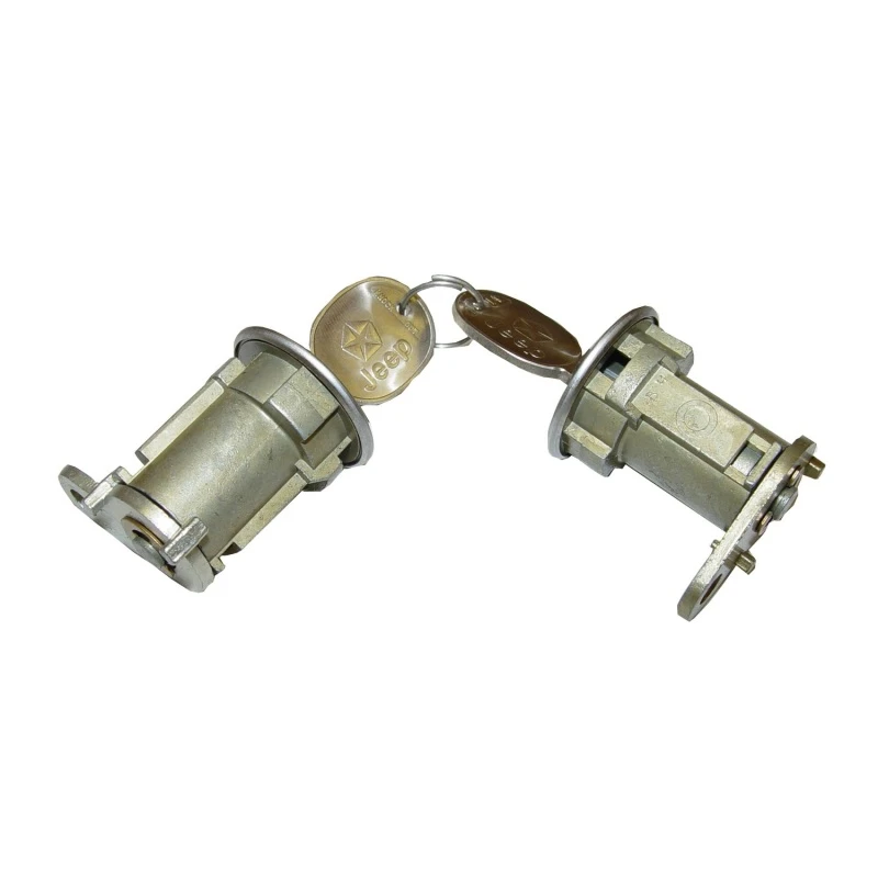 Omix Türschlosszylinder-Set - 76-90 Jeep CJ/XJ/MJ/YJ