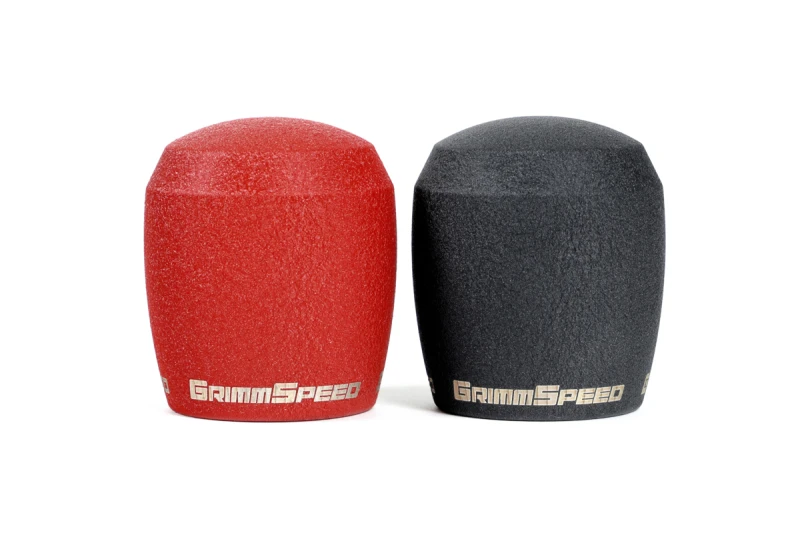 GrimmSpeed Stubby Shift Knob Stainless Steel Black