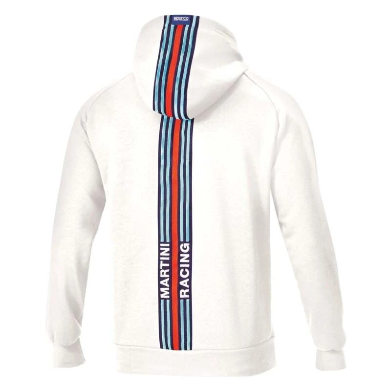 Sparco Hoodie Martini Stripes XL – White