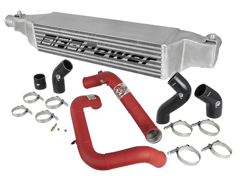 aFe BladeRunner GT Serie Intercooler-Paket mit Rohren Rot 16-18 Honda Civic I4-1.5L (t)