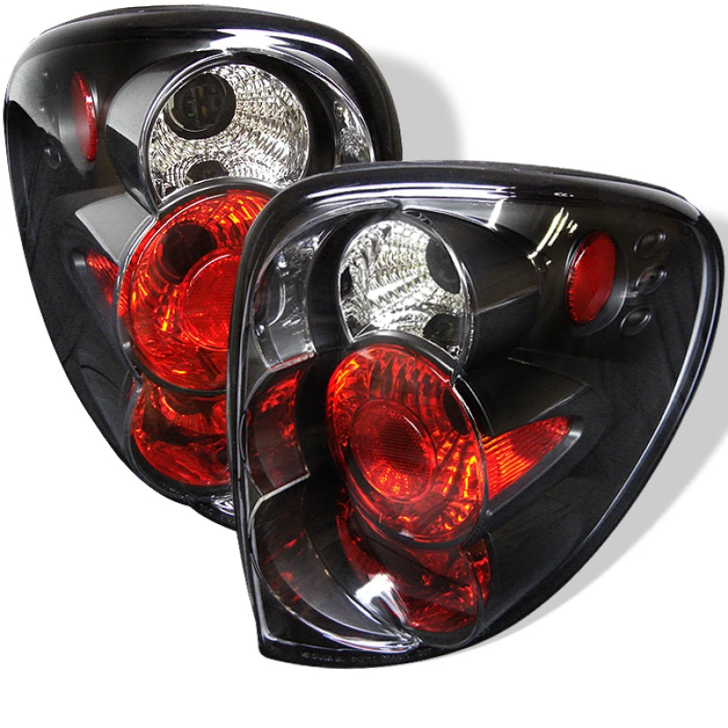 spyder_5002211-6794cfe293b50 Spyder Dodge Caravan/Grand Caravan 01-07 Euro Style Tail Lights Black ALT-YD-DC01-BK