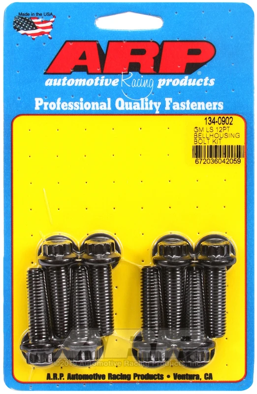 ARP GM LS 12pt Bellhousing-Schraubensatz für GM LS