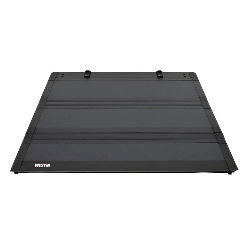 Westin 24-26 Toyota Tacoma 2WD/4WD 5ft. Bed Hard Tri-Fold Tonneau Cover - Black