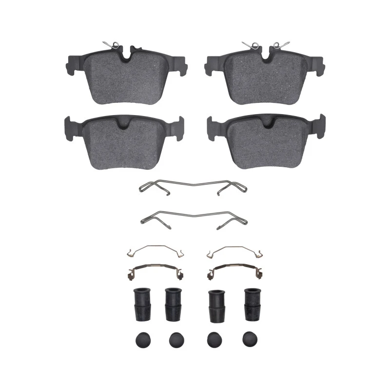 DFC 21-25 Polestar Polestar 2 Rear 5000 Advanced Low Metallic Brake Pads and Hardware Kit