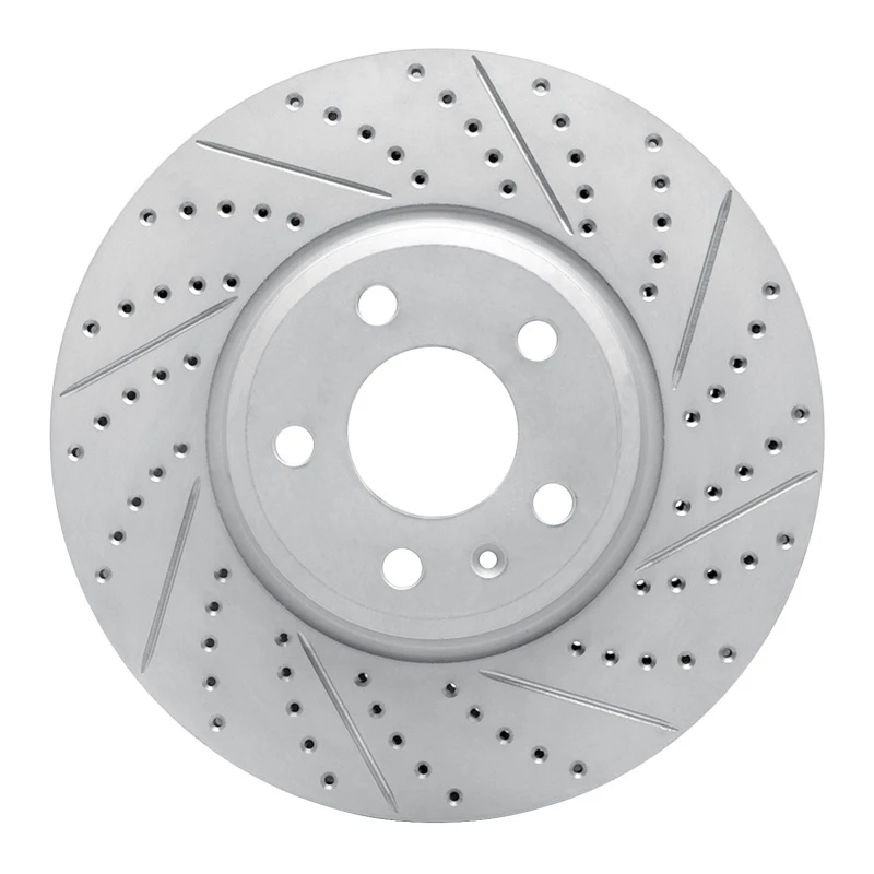 DFC 08-12 Audi Q5 (USA/Canada) Front Right Drilled & Slotted Geoperformance Rotor