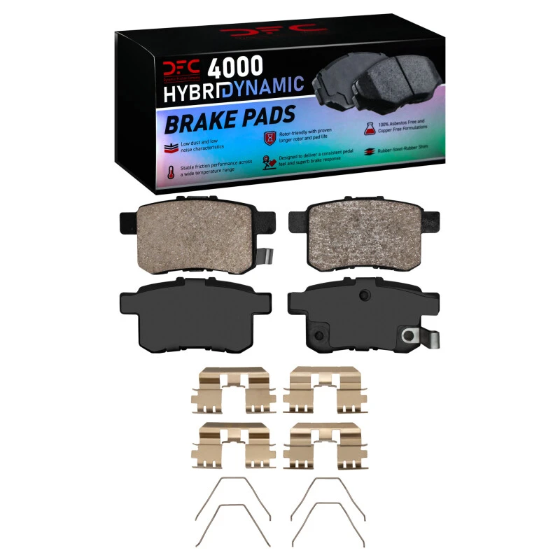 DFC 08-17 Acura TSX Rear 4000 HybriDynamic Brake Pads and Hardware Kit