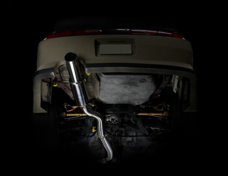 ISR Performance Series II - GT Single Exhaust System - Non Resonated für 95-98 Nissan 240sx (S14)