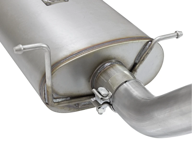 aFe MACHForce XP Auspuffanlagen Cat-Back Black Tip 09-17 GM Silverado 1500 4.3/5.3L RegCab SB/LB
