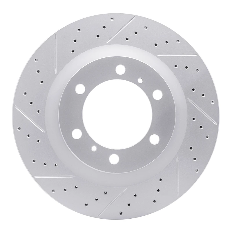 DFC 10-24 Lexus Gx460 Front Left Drilled & Slotted Geoperformance Rotor