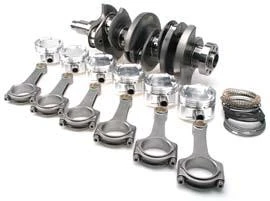 Brian Crower Nissan VQ35HR Stroker Kit 86.4mm Billet Crank Sportsman Rods 5.974in Balanced Pistons